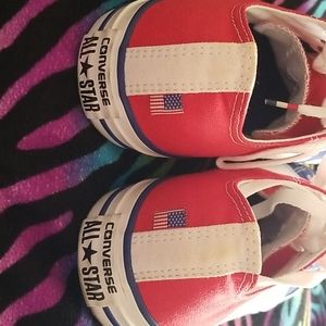 American flag converse